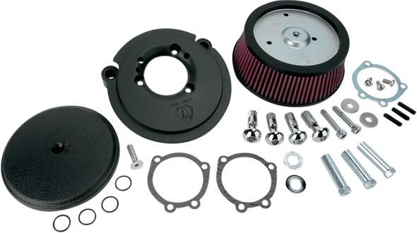 Arlen Ness Black Big Sucker Air Cleaner Filter Kit 1991-2018 Harley Sportster XL 883 1200