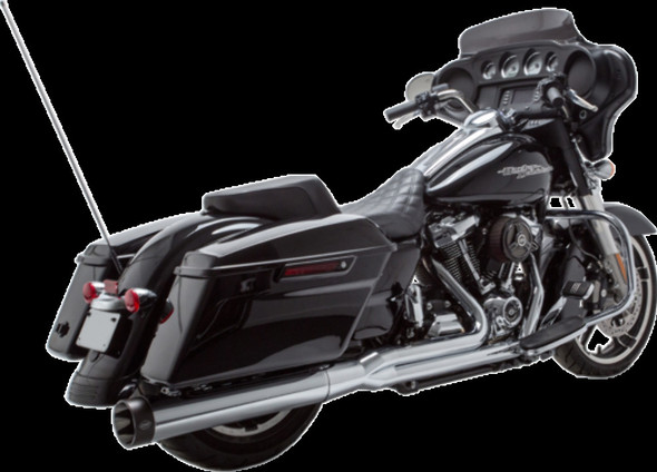 S&S CYCLE 550-0728 EXHAUST 2:1 CHR FLT 17-19