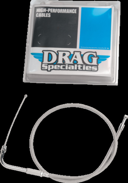 DRAG SPECIALTIES 0651-0104 CABLE IDLE BRAID 35"
