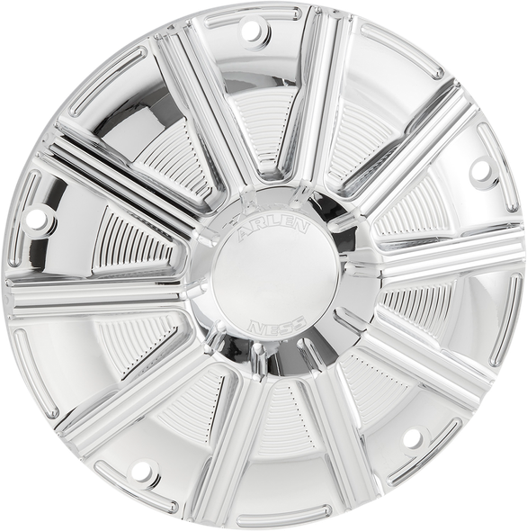 Arlen Ness 700-001 10-Gauge Derby Cover - Chrome - Touring/Trike