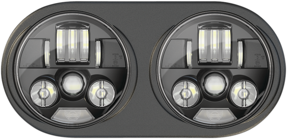 Custom Dynamics Black ProBeam LED Headlamp for Harley Davidson Road Glide FLTR