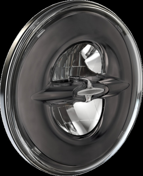 DRAG SPECIALTIES 2001-1789 HDLIGHT 7" REFL KT BK 14+