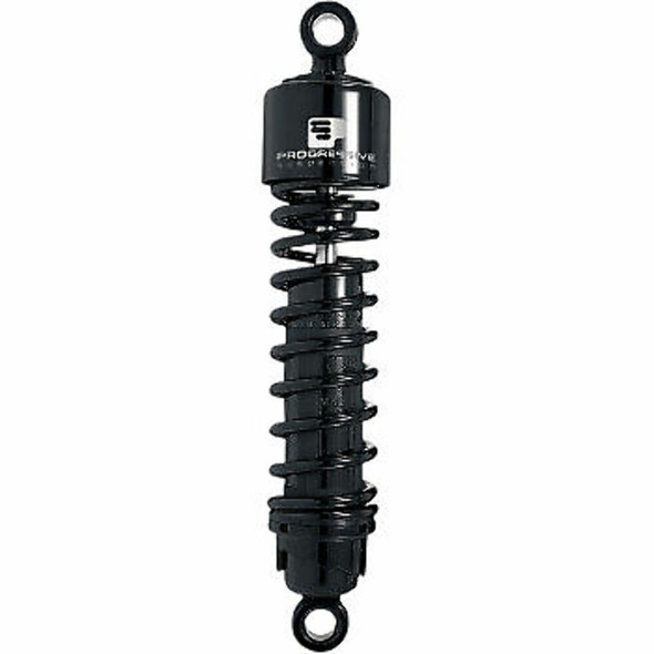Progressive 412 Black Standard 12" Rear Shocks for 02-06 Harley V-Rod VRSCA