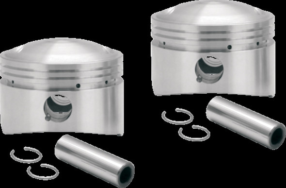 S&S CYCLE 106-5536 FORGED PISTON KIT 3-5/8" FOR SHOVELHEAD +.010"