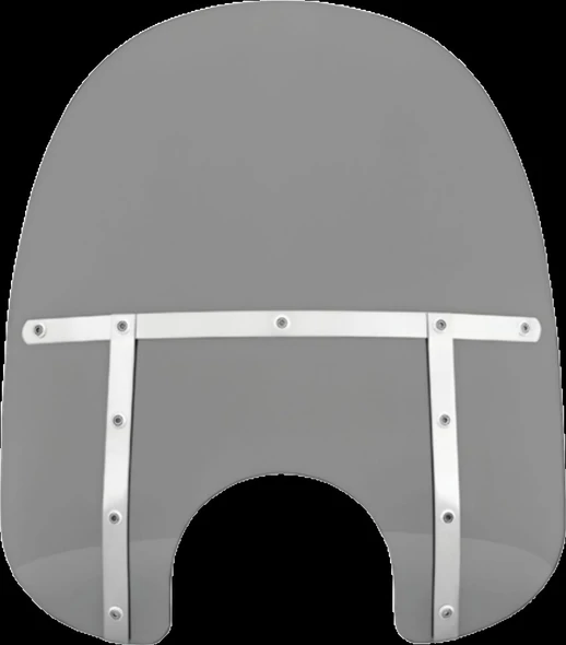 MEMPHIS SHADES METRIC MEM33112 MEM FATS 19" 7"LT BLK SMK