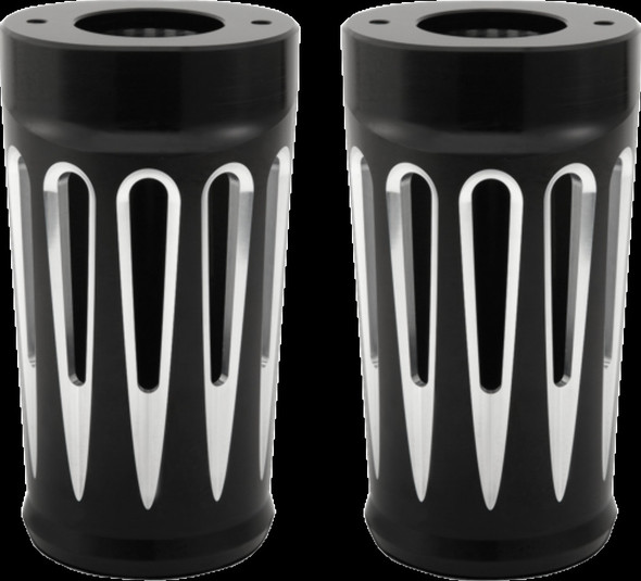 Arlen Ness 20-034 Black Ness Fork Boot Cover