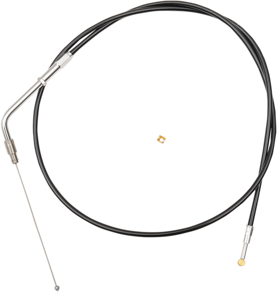 LA CHOPPERS LA-8100TH08B CABLE THR BK MINI 96-15ST