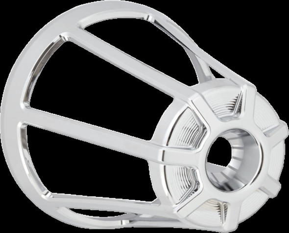 Arlen Ness Monster Big Sucker Intake Cover (Beveled) (Chrome)