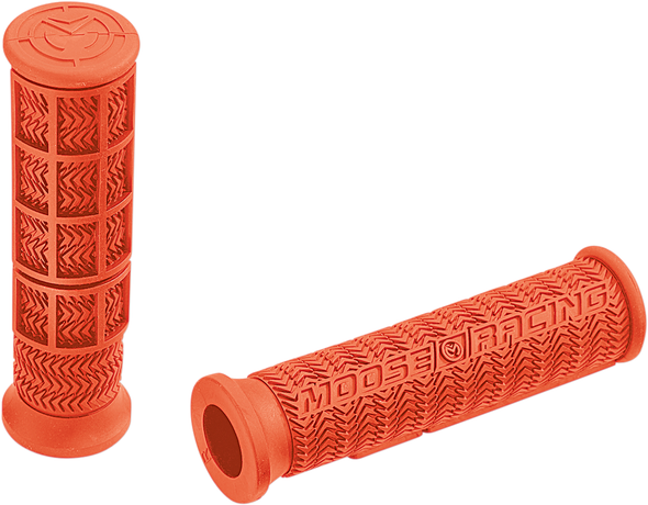 Moose Racing ATV Stealth Handlebar Grips Orange 7/8" - 0630-0423