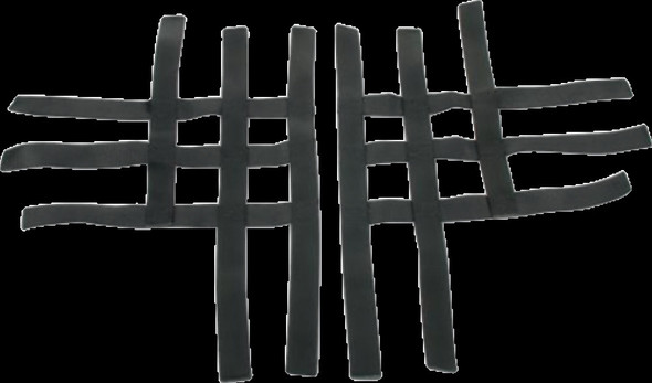MOTORSPORT PRODUCTS 81-0202 NET NERF YFZ450 BLACK