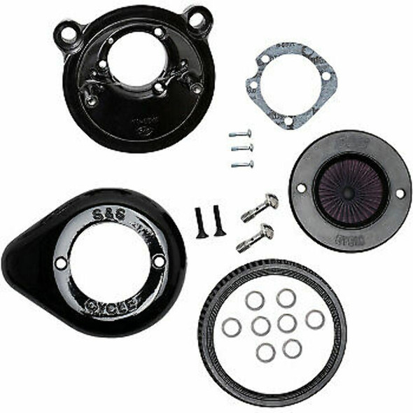 S&S Cycle 170-0726 Air Stinger Air Cleaner - Black