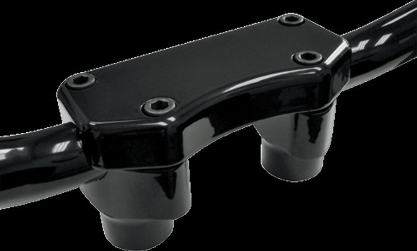 DRAG SPECIALTIES 0602-0256 RISERS BLKBUFLO 1.5 W/TOP