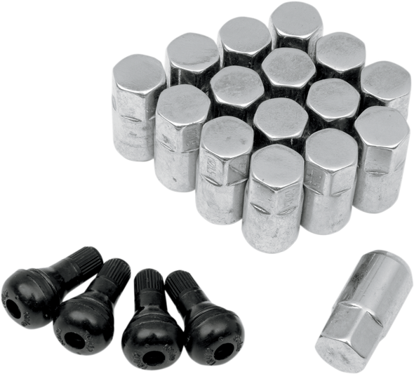 MOOSE UTILITY DIVISION 0232-0209 LUG NUT 12X1.50 CHR 16PK