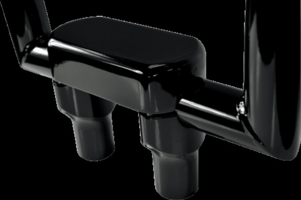 LA CHOPPERS LA-7446-03B RISERS HEFTY W/TOP 3" BK