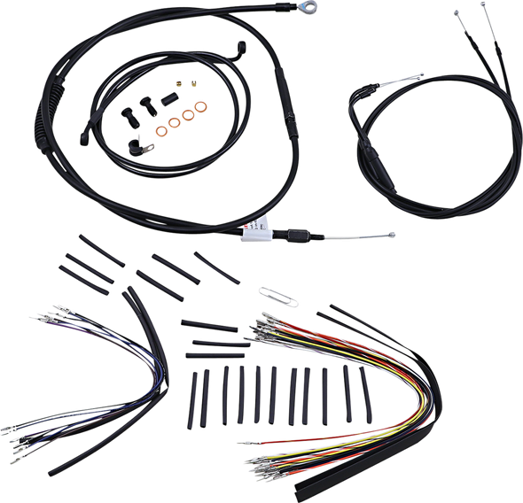 BURLY BRAND B30-1012 CONTROL KIT FOR 07-10 FXST 14" APE HANGERS