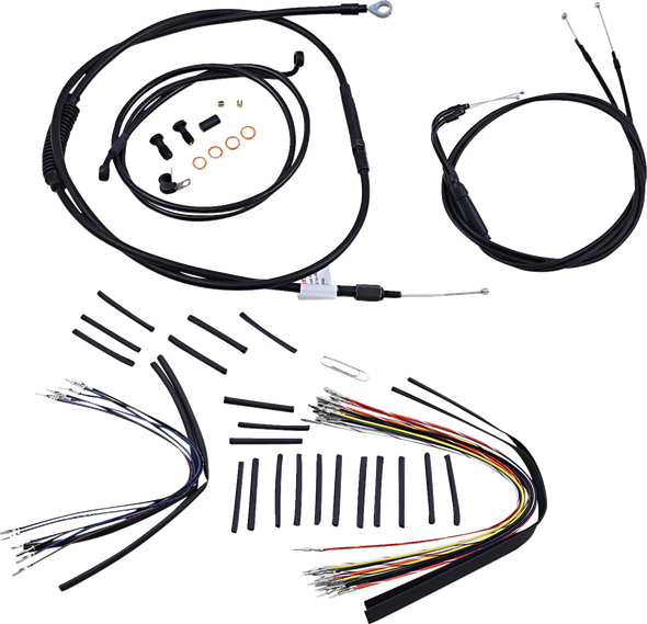 BURLY BRAND B30-1012 CONTROL KIT FOR 07-10 FXST 14" APE HANGERS