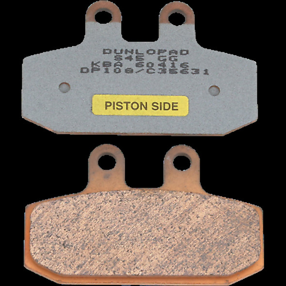 DP BRAKES DP108 PAD  HON  FRT