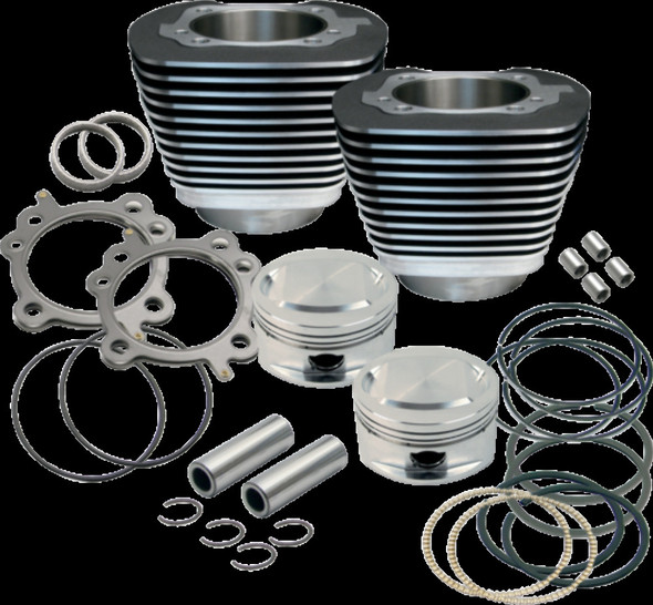 S&S CYCLE 910-0204 CYLINDER/PSTN KT 95" BLK