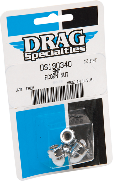 DRAG SPECIALTIES DS-190340 ACORN 6 MM (5)