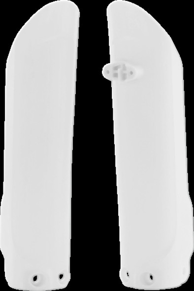 Acerbis Lower Fork Cover Set White - Fits: FOR KTM 85 SX 2018