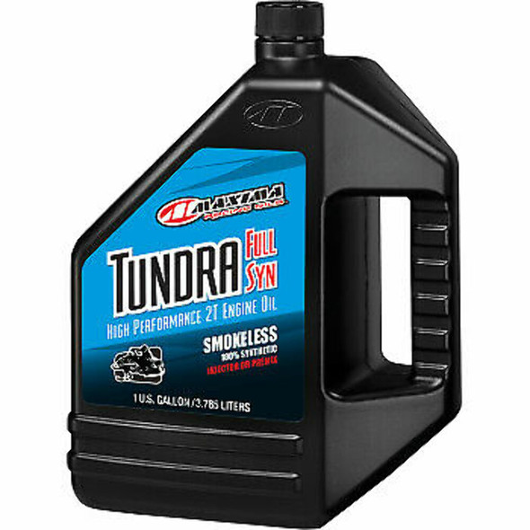 Maxima 339128 Tundra Snowmobile Cold Weather Full Synthetic 2T Engine Oil 1 gal