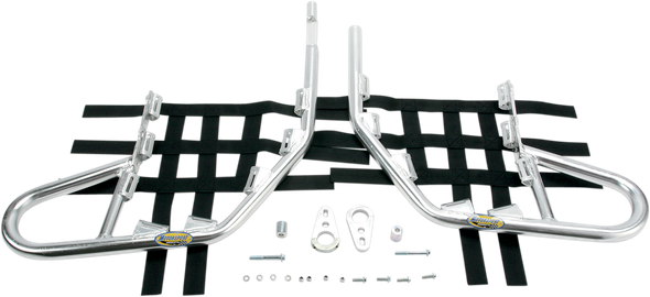 MOTORSPORT PRODUCTS 81-2101 NERFBARS  ALUM S/K/AC SIL