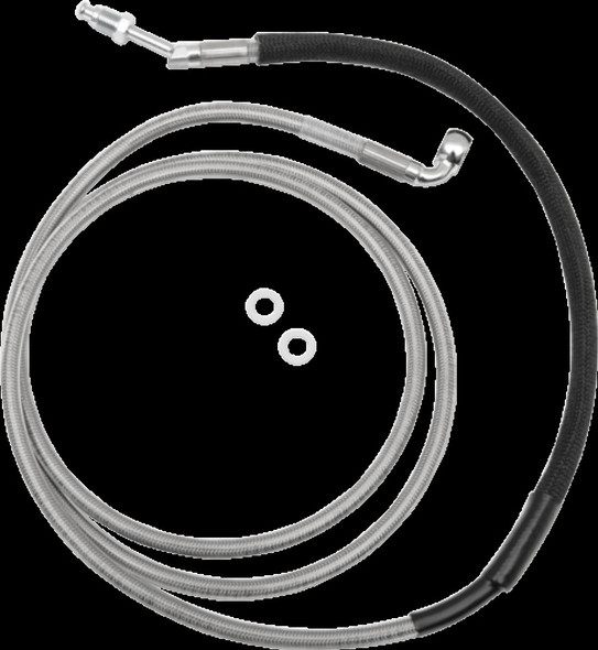 DRAG SPECIALTIES 0661-0027 LINE CLTCH SS 17-19RG +6"