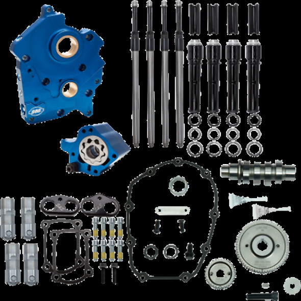 S&S CYCLE 310-1013A CAM 465G W/PLT OC/BLK M8