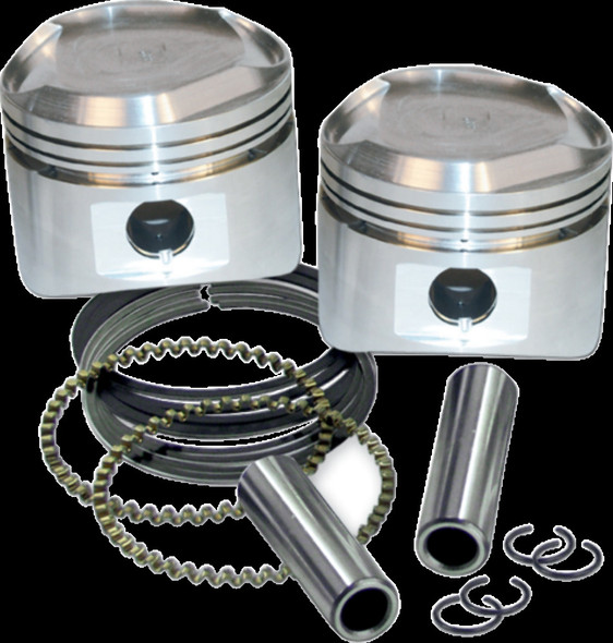 S&S CYCLE 92-2026 STD.REPL.PISTONS W/RINGS