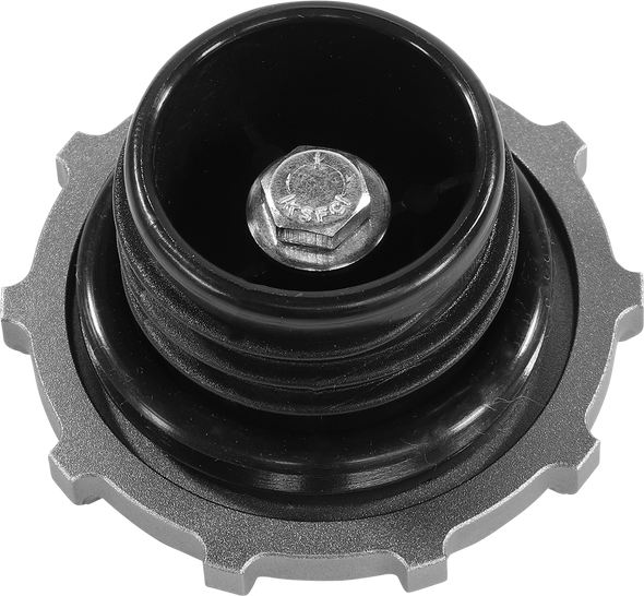 Arlen Ness 701-007 Vented Gas Cap - 10 Gauge - Titanium