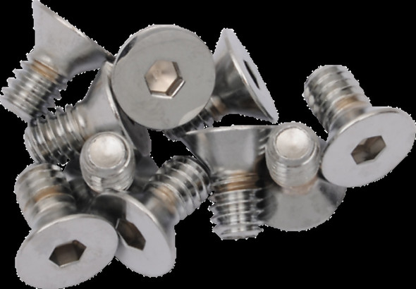 DRAG SPECIALTIES DS192357 1/4X20X1/2 CHRM FLAT HEAD