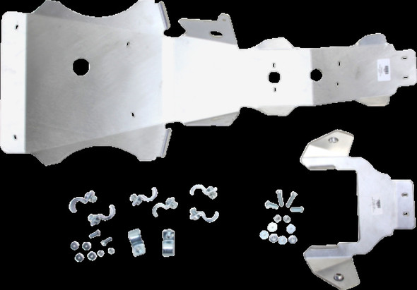MOOSE RACING HARD-PARTS 0506-0828 SKIDPLATE FULL HON (2PC)