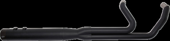 S&S CYCLE 550-0729 EXHAUST 2:1 BLK FLT 17-19