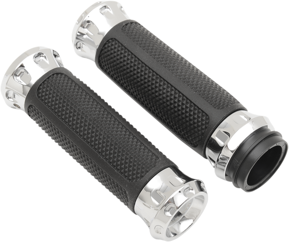 PERFORMANCE MACHINE (PM) 0063-2082-CH GRIPS OVERDRIVE TBW CHR