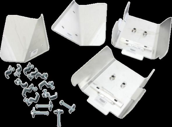 MOOSE RACING HARD-PARTS 0430-0786 GUARDS AARM POL FRT/RR