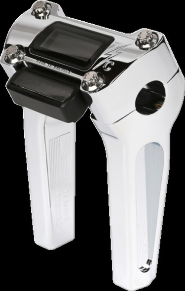 THRASHIN SUPPLY CO. TSC-6025-3 RISER 6" STRGHT W/CO CHR