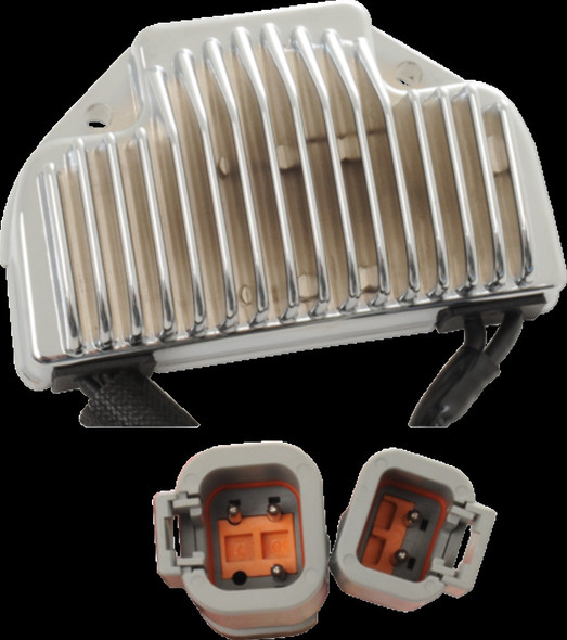 Drag Chrome Premium Voltage Regulator 40 Amp for Harley 2006-2007 Dyna 74531-06