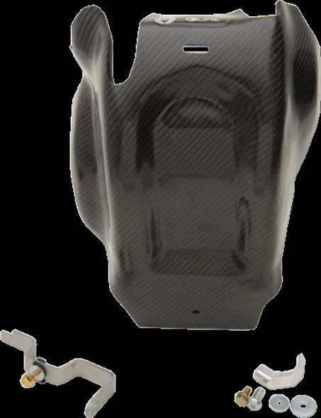 MOOSE RACING HARD-PARTS 0506-1244 SKID PLATE CARBON FIB FOR KTM