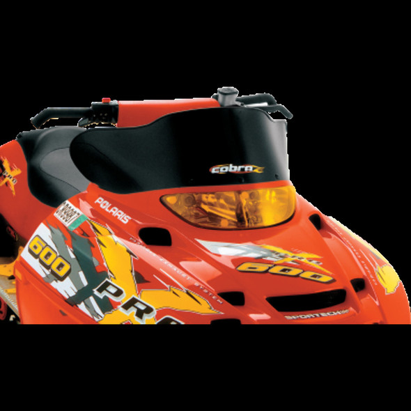 POWERMADD/COBRA 11511 WINDSHIELD 8.5" BLK POL