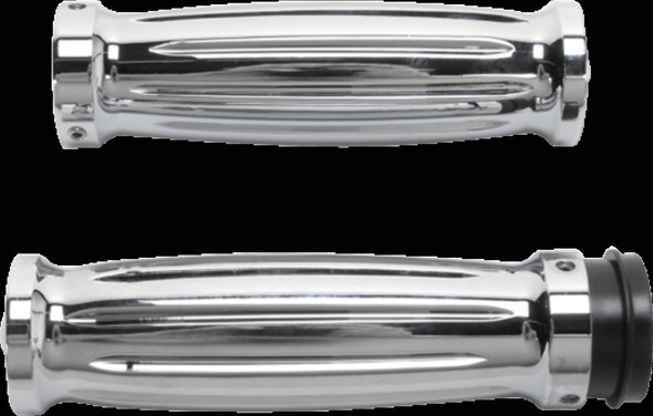 Accutronix Custom Grips - Diamond - Chrome - GR101-IC