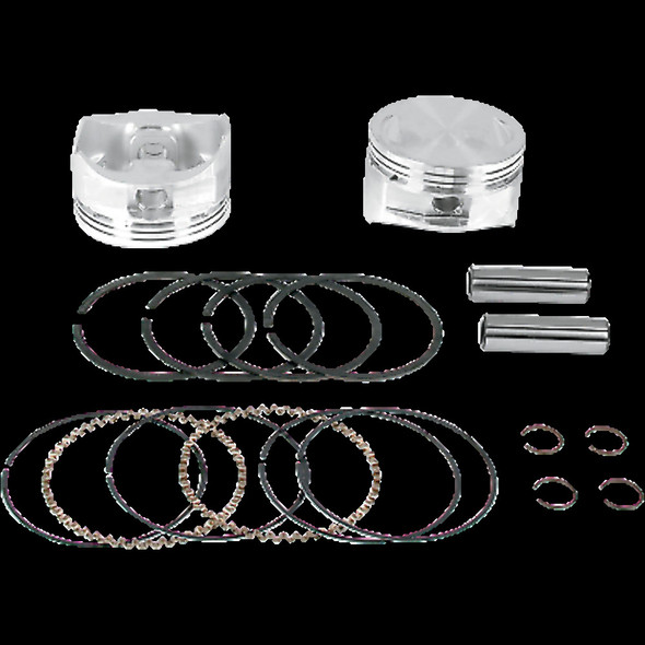 S&S Cycle 92-1401 Piston Kit for 100/107" S&S (+.010")