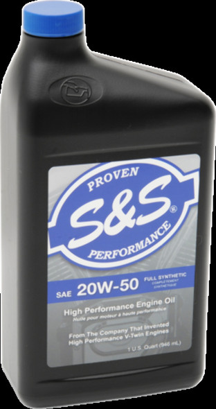 S&S CYCLE 153755 OIL S&S 20W50 SYN QT