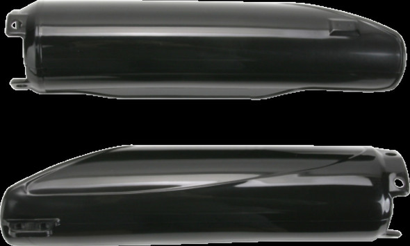 Acerbis Lower Fork Cover Sets for Inverted Forks - Black 2115040001