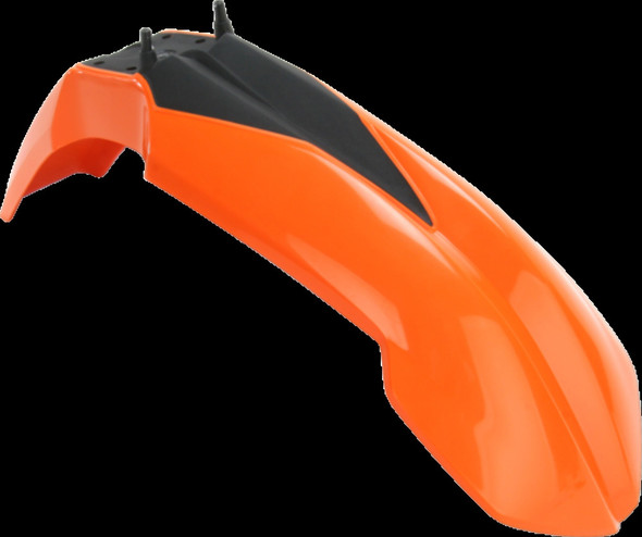 Acerbis Front Fender FOR KTM Orange - Fits: FOR KTM 65 XC 2009