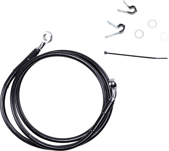 DRAG SPECIALTIES 1741-2536 LINE BRK FR 04-10XL BL+8