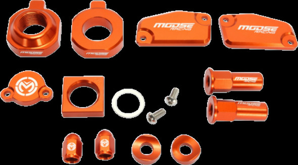 Moose Racing Bling Pack Billet Aluminum Orange FOR KTM 85SX & Freeride 250R 350R