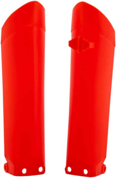 Acerbis Lower Fork Cover Set Flo Orange - Fits: FOR KTM 85 SX 2013-2017