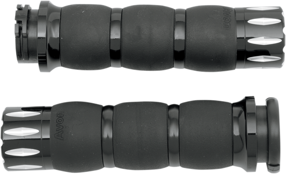 Avon Grips 1 Incust Velv Air Rival 1" Push P Air-96-Ano-Riv New