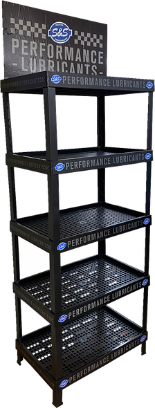 S&S Cycle X80-6025S-5 5-Shelf Oil Display