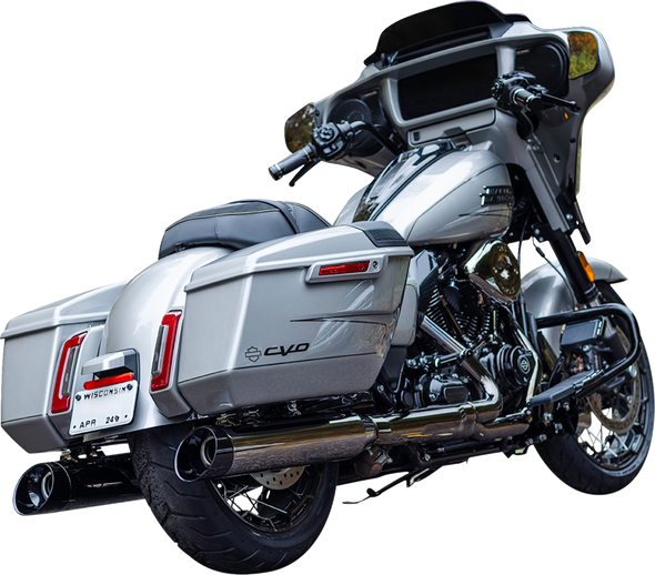 S&S Cycle 550-1113 4-1/2" MK45 Performance Slip-On Mufflers - 50-State